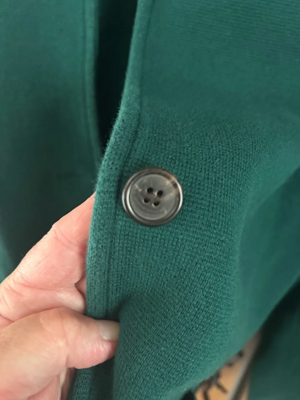 J Crew Emerald Green Sweater Coat